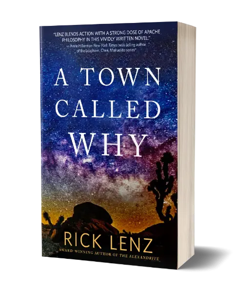 Front book cover of A Town Called Why.